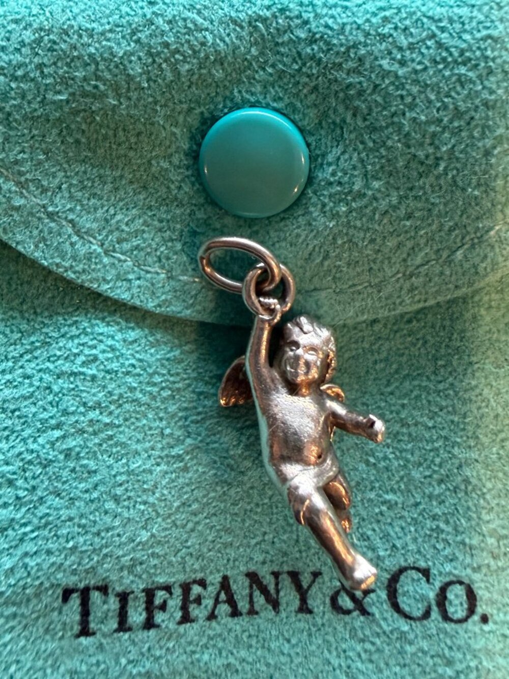 Authentic Tiffany & Co Cherub charm